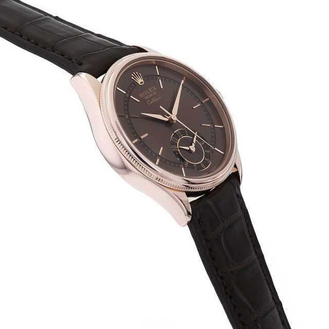 50525 ブラウン ROLEX（ロレックス）チェリーニ デュアルタイム 中古