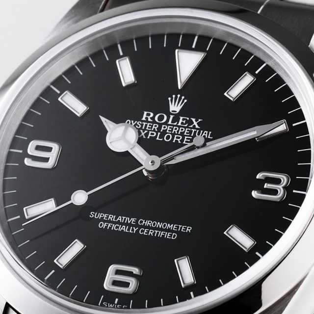 14270 ブラック ROLEX（ロレックス）エクスプローラーI 中古