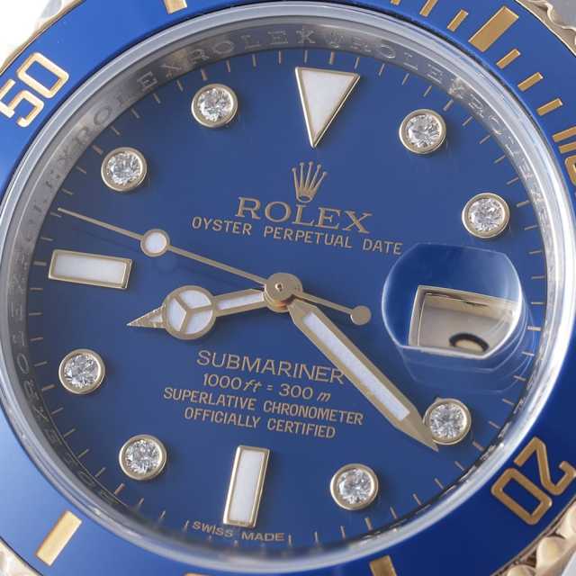 ロレックス サブマリーナ 116613GLB メンズ 中古