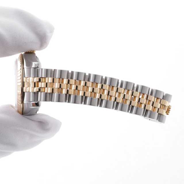 179173G シャンパン ROLEX（ロレックス）デイトジャスト 10Pダイヤ