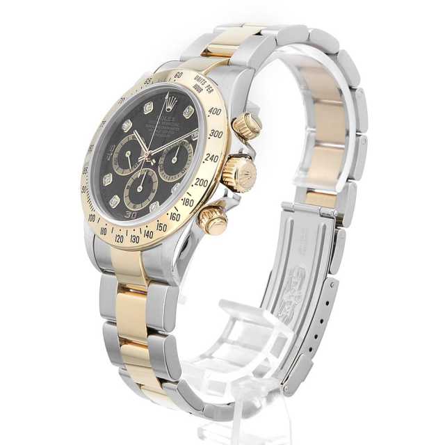 16523G ブラック ROLEX（ロレックス）コスモグラフ デイトナ 8P