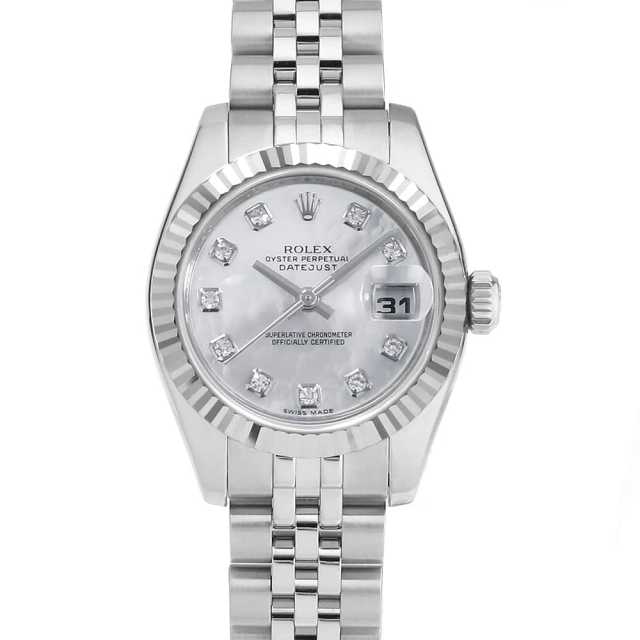 ロレックス デイトジャスト 179174NG レディース 中古