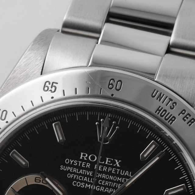 16520 ブラック ROLEX（ロレックス）コスモグラフ デイトナ 中古