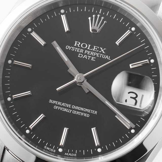 15200 ブラック ROLEX（ロレックス）オイスターパーペチュアル