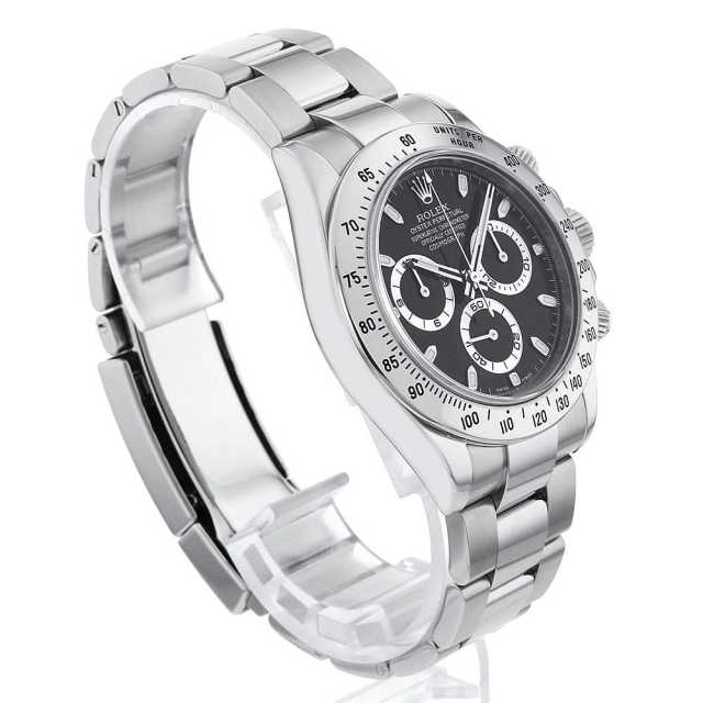 ロレックス116520コスモグラフデイトナ黒文字盤 正規収納箱 BOX他付属品 116520 ブラック ROLEX（ロレックス）コスモグラフ デイトナ