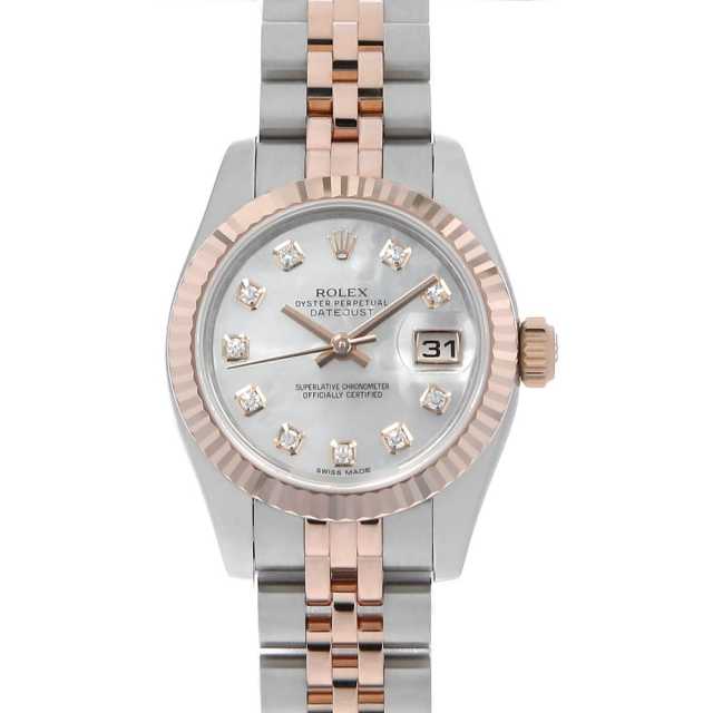 ロレックス デイトジャスト 179171NG レディース 中古