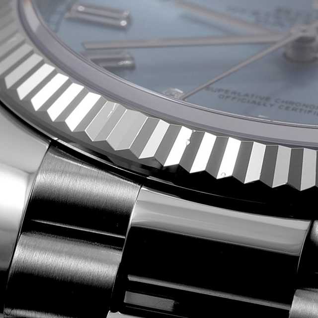 128236A アイスブルー ROLEX（ロレックス）デイデイト36 10Pバゲット