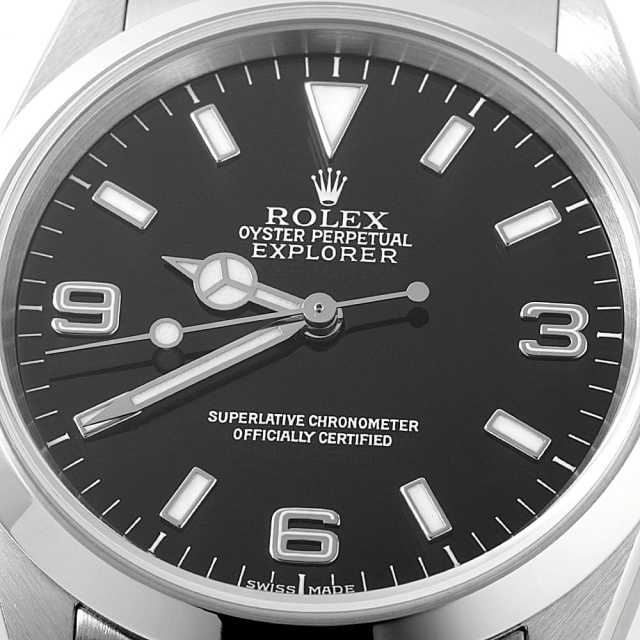 114270 ブラック ROLEX（ロレックス）エクスプローラーI 中古 | 東京