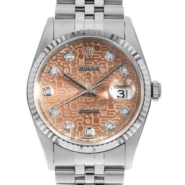 ロレックス デイトジャスト 16234G メンズ 中古