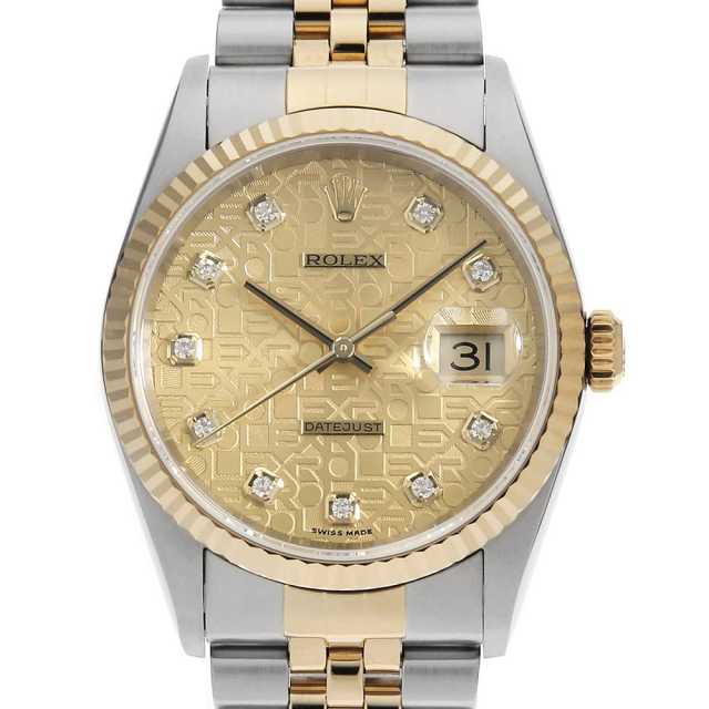 ロレックス デイトジャスト 16233G メンズ 中古