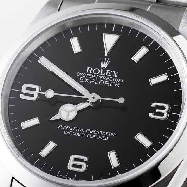 14270 ブラック ROLEX（ロレックス）エクスプローラーI 中古