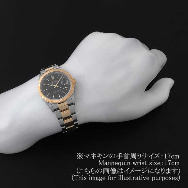 16263 ブラック ROLEX（ロレックス）デイトジャスト