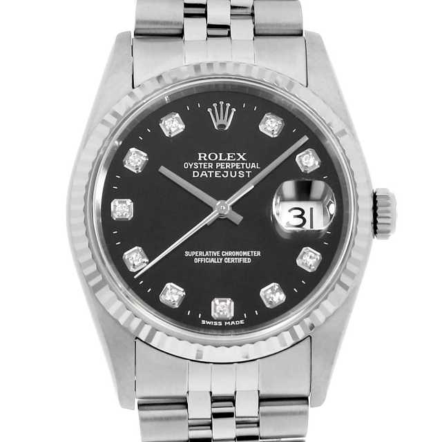 ロレックス デイトジャスト 16234G メンズ 中古