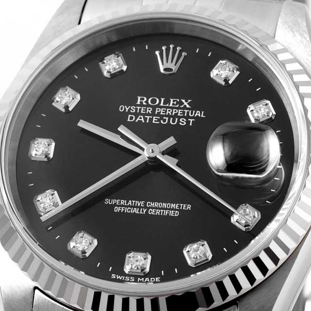 ロレックス デイトジャスト 16234G メンズ 中古