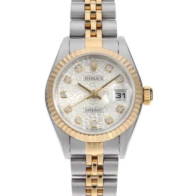 79173G シルバー ROLEX（ロレックス）デイトジャスト 10Pダイヤ 中古
