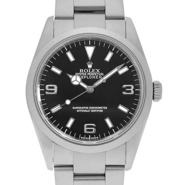 ぐ*ん様 ロレックス ROLEX 78690 2コマ 114270 エクスプロー 114270 ブラック ROLEX（ロレックス）エクスプローラーI 中古 | 東京