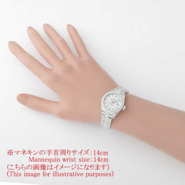 79136G シルバー ROLEX（ロレックス）デイトジャスト ベゼルダイヤ 10P