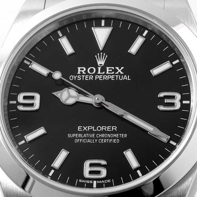 214270 ブラック ROLEX（ロレックス）エクスプローラーI 後期型