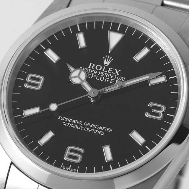 14270 ブラック ROLEX（ロレックス）エクスプローラーI 中古 | 東京