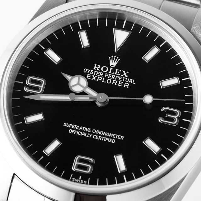 14270 ブラック ROLEX（ロレックス）エクスプローラーI 中古 | 東京