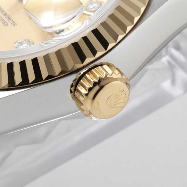69173G シャンパン ROLEX（ロレックス）デイトジャスト 10Pダイヤ 中古