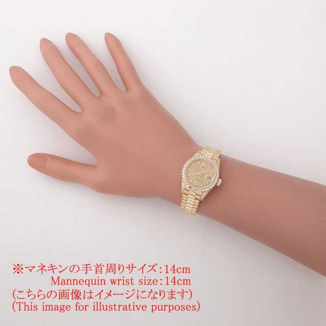 69158G シャンパン ROLEX（ロレックス）デイトジャスト ベゼルダイヤ