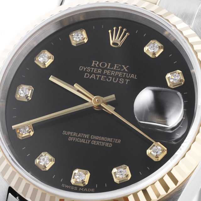 ロレックス デイトジャスト 16233G メンズ 中古