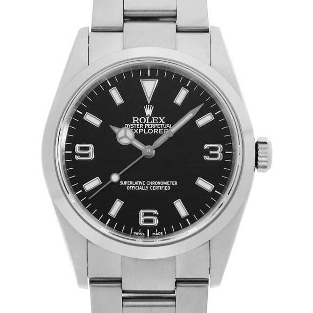 114270 ブラック ROLEX（ロレックス）エクスプローラーI 中古 | 東京