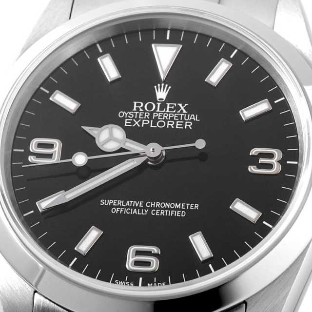 114270 ブラック ROLEX（ロレックス）エクスプローラーI 中古 | 東京