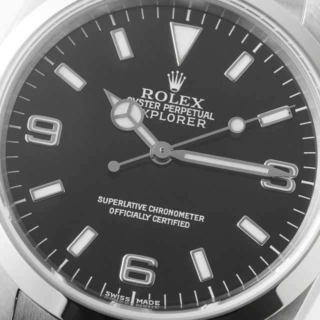114270 ブラック ROLEX（ロレックス）エクスプローラーI 中古 | 東京