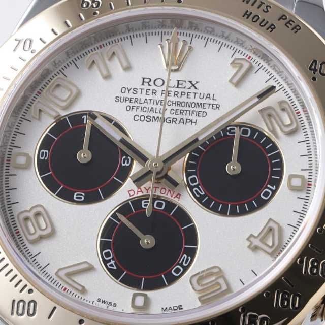 116523 ホワイト×ブラック ROLEX（ロレックス）コスモグラフ デイトナ