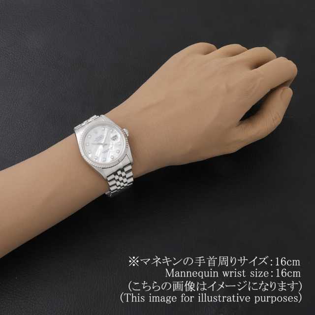 16234NG ホワイトシェル ROLEX（ロレックス）デイトジャスト 10Pダイヤ