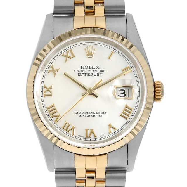16233NR ホワイトシェル ROLEX（ロレックス）デイトジャスト 中古