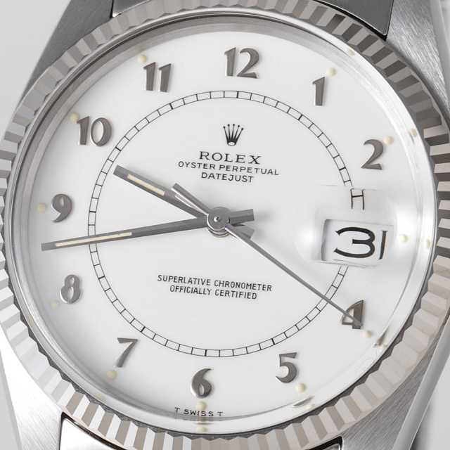 16014 ホワイト ROLEX（ロレックス）デイトジャスト 中古 | 東京・大阪
