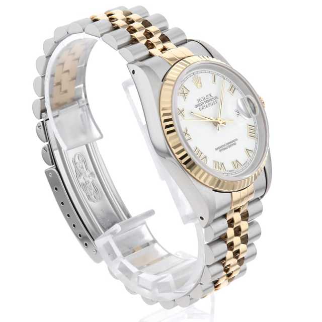 16233 ホワイト ROLEX（ロレックス）デイトジャスト 中古 | 東京・大阪