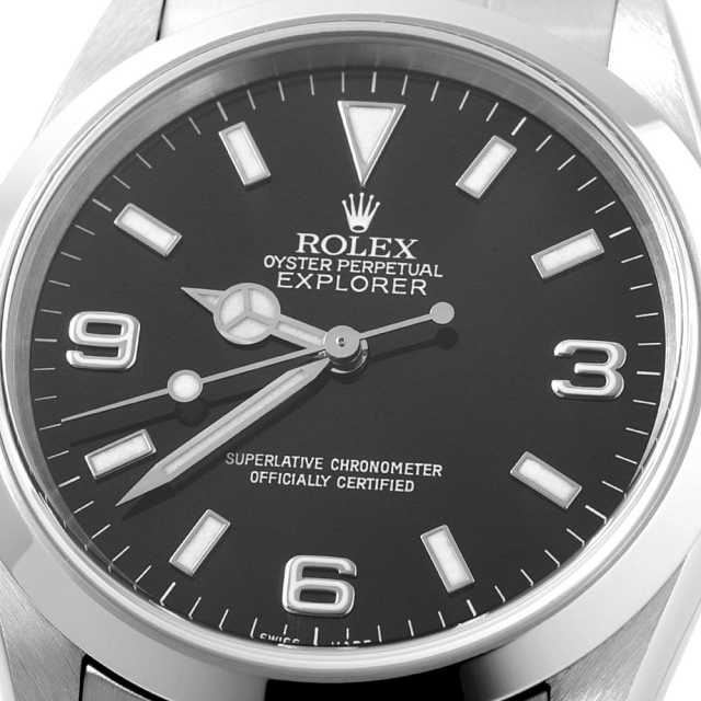 14270 ブラック ROLEX（ロレックス）エクスプローラーI 中古 | 東京