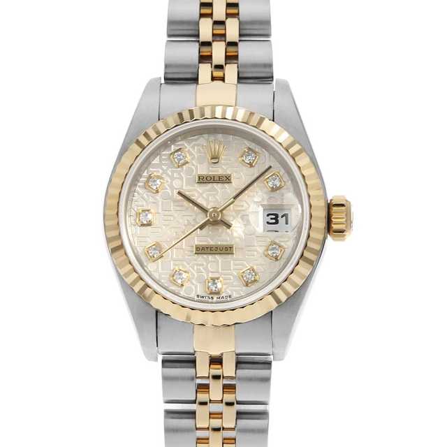 69173G シルバー ROLEX（ロレックス）デイトジャスト 10Pダイヤ 中古