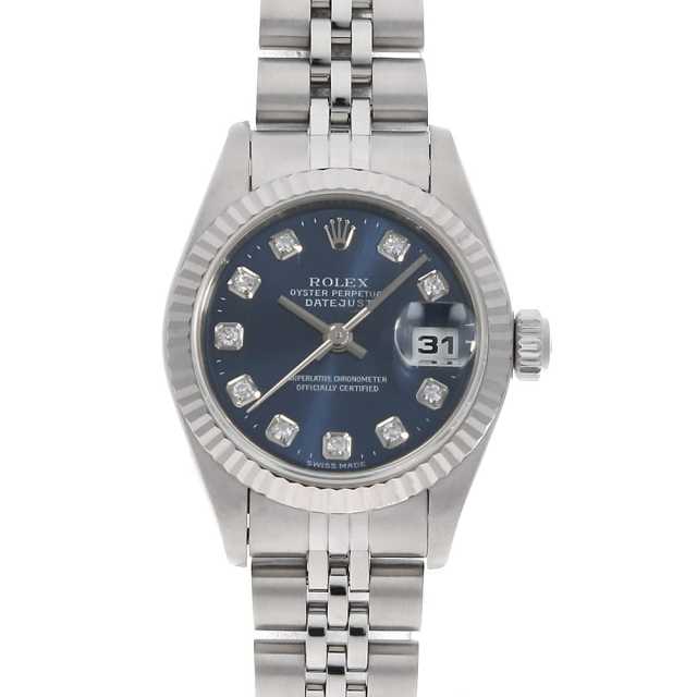 a*n様 ロレックス　デイトジャスト　10PTダイヤ　79174 ロレックス デイトジャスト 79174NG シェルダイアル 10Pダイヤ