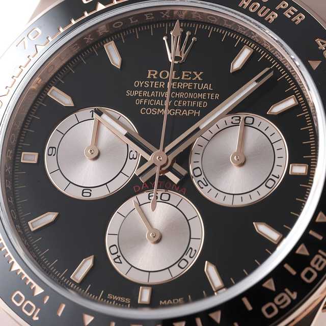 126515LN ブラック ROLEX（ロレックス）コスモグラフ デイトナ 中古
