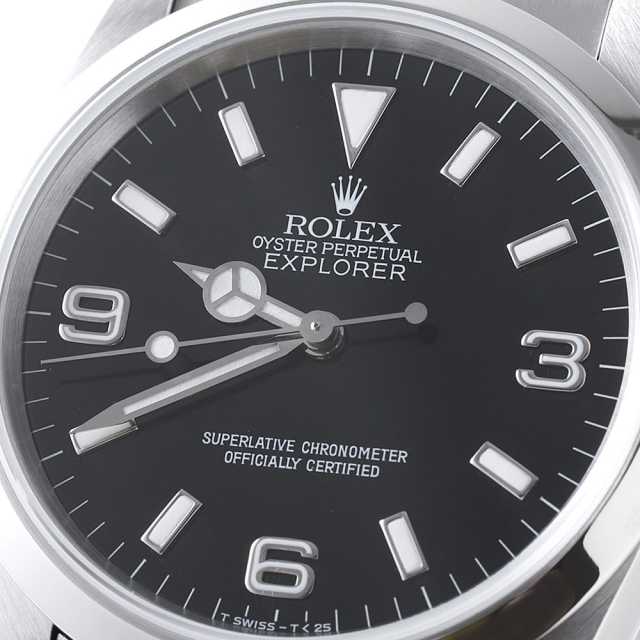 14270 ブラック ROLEX（ロレックス）エクスプローラーI 中古 | 東京