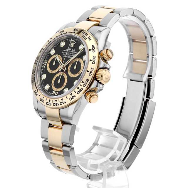 116503G ブラック ROLEX（ロレックス）コスモグラフ デイトナ 8Pダイヤ