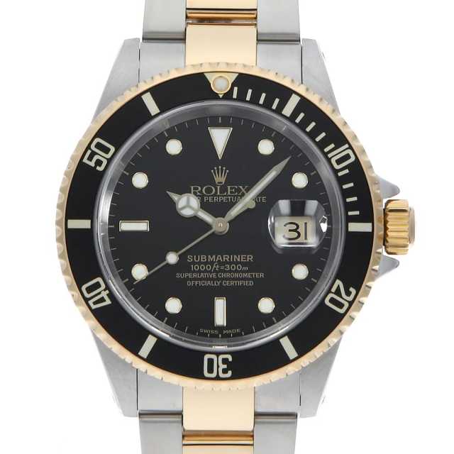 ロレックス サブマリーナ 16613 メンズ 中古