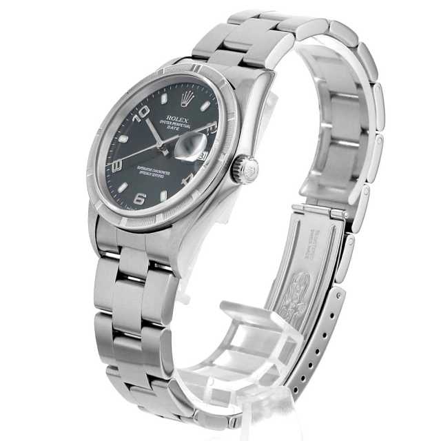 15210 ブルー ROLEX（ロレックス）オイスターパーペチュアル デイト