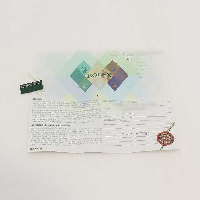 ロレックス エクスプローラー 114270 メンズ 中古