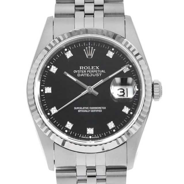 ロレックス デイトジャスト 16234G メンズ 中古