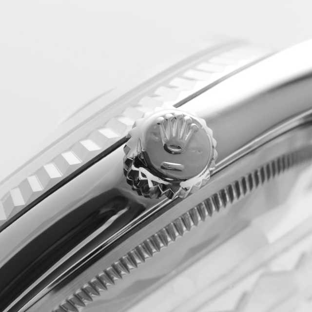 16234G ブラック ROLEX（ロレックス）デイトジャスト 10Pダイヤ 中古