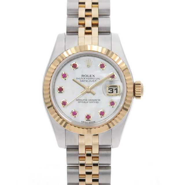 ロレックス デイトジャスト 179173NGR レディース 中古