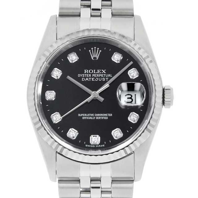 ロレックス デイトジャスト 16234G メンズ 中古