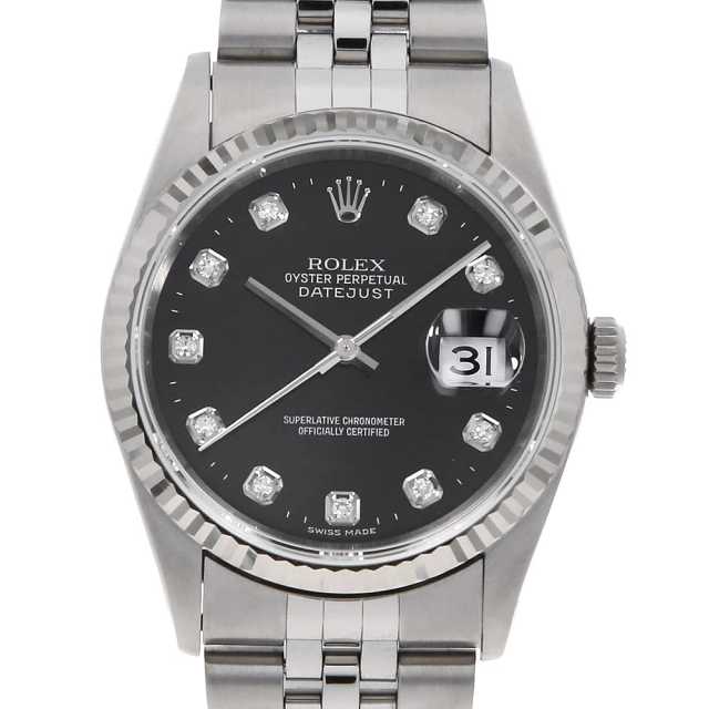ロレックス デイトジャスト 16234G メンズ 中古