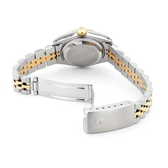 69173G ブラック ROLEX（ロレックス）デイトジャスト 10Pダイヤ 中古